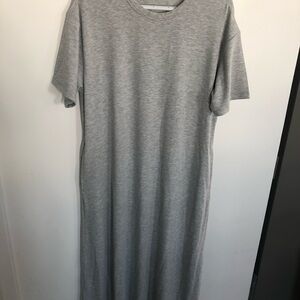 Gray Casual soft maxi Women's Dress